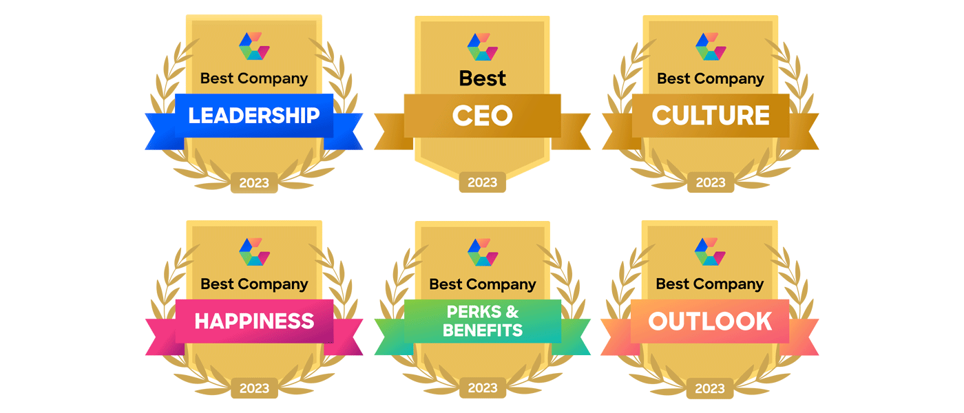 Hospitality and tech industry awards won by Revinate in 2022 and 2023