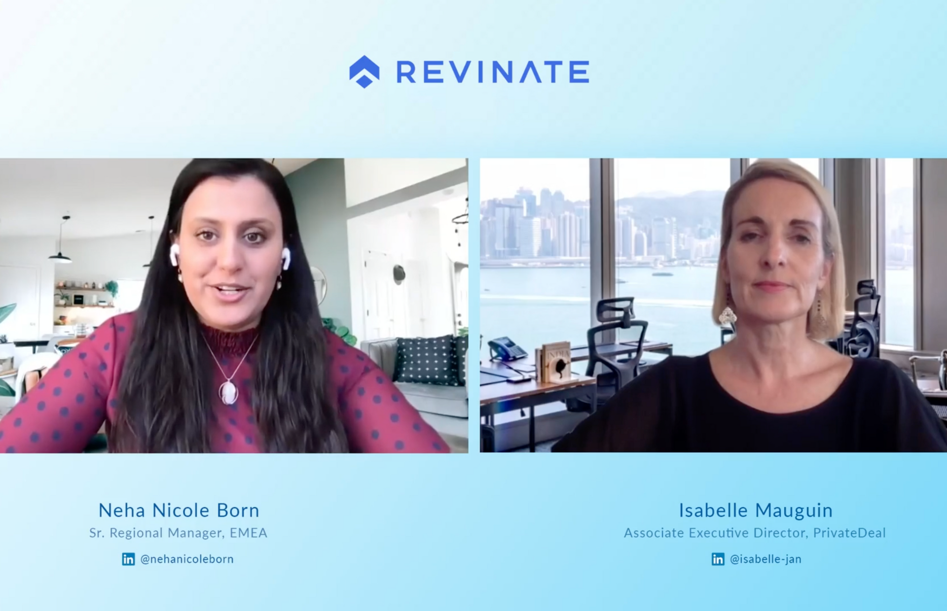 Neha Born, Senior Regional Manager of EMEA, and Isabelle Mauguin, Associate Executive Director of PrivateDeal discuss direct booking strategies.