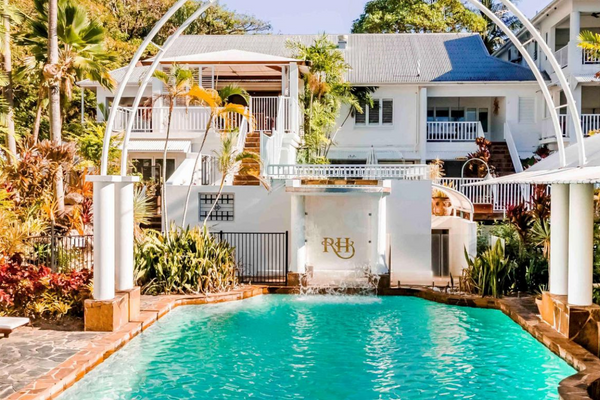 The Reef House Boutique Hotel & Spa with a pool